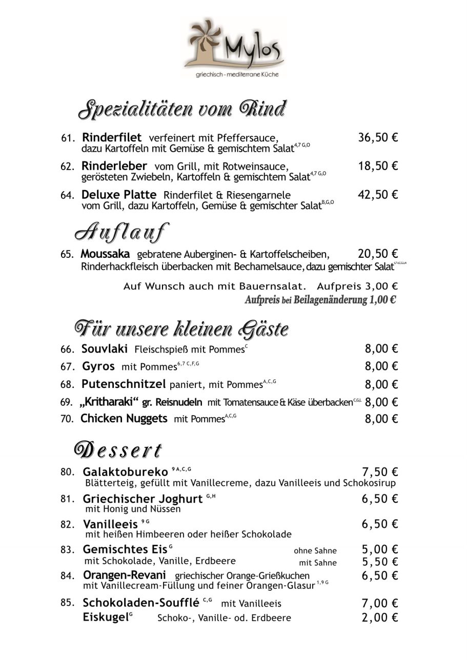 Rind, Auflauf, kleine Gäste, Dessert